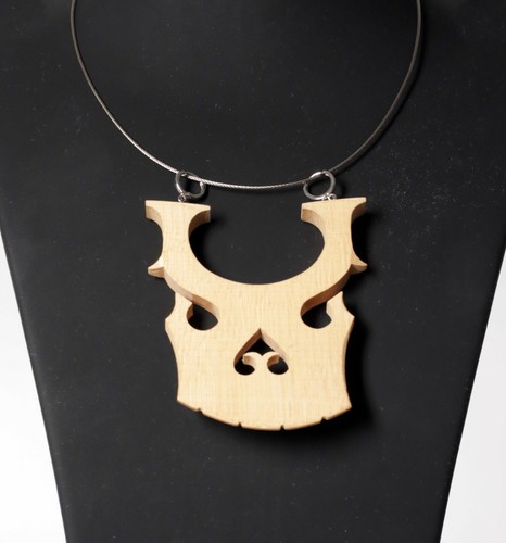 Stahlkette cello steg holz - steg,