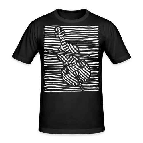 Cello shirt linien musik - t-shirt,