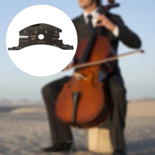 Cello brücke schablone - cello,